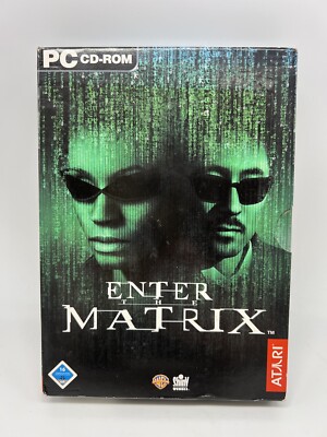 PC Spiel Enter the Matrix 4 CD Edition Box ATARI Games 2003 Action Game