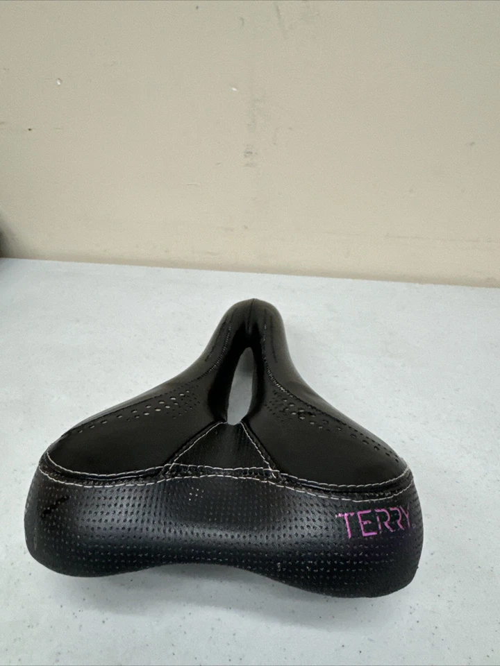 Asiento de sillín de bicicleta Terry Liberator X Gel para mujer, cómodo corte central Foto 2 de 4