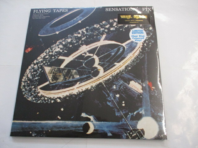 SENSATIONS' FIX - FLYING TAPES - LP REISSUE CLEAR BLUE VINYL NEW SEALED 2019