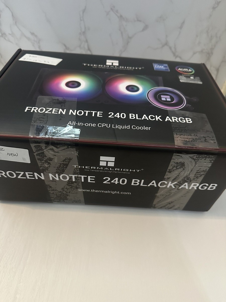 その他 FROZEN NOTTE 240 BLACK ARGB Frozen Notte 240 BLACK ARGB – Thermalright