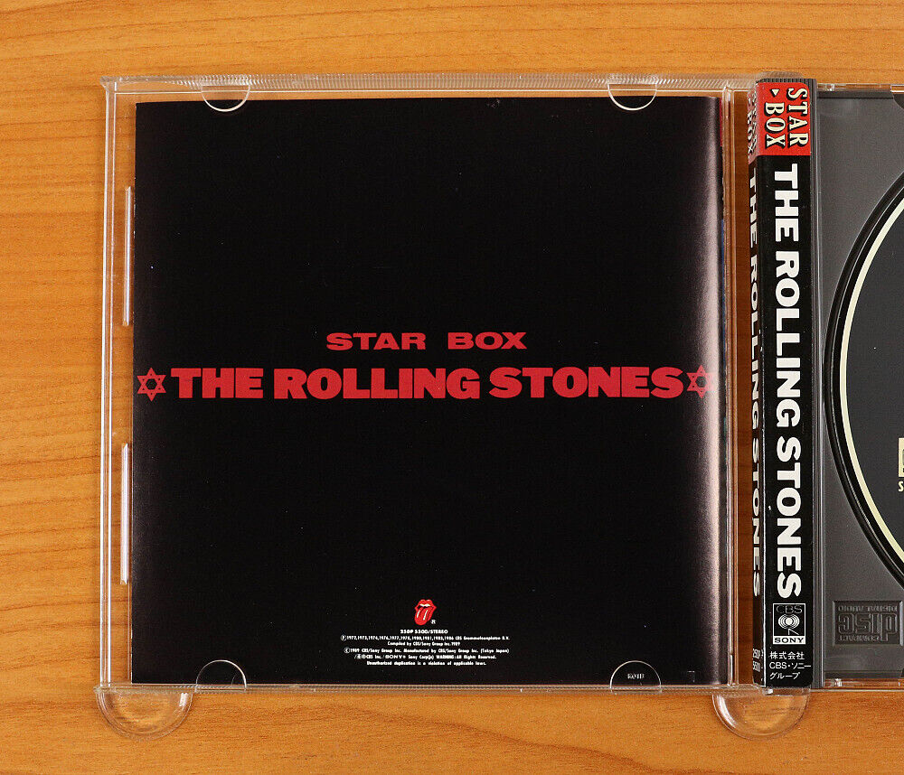 The Rolling Stones - Star Box CD (Japan 1989 CBS/Sony) 25DP The Rolling Stones - Star Box CD (Japan 1989 CBS/Sony) 25DP