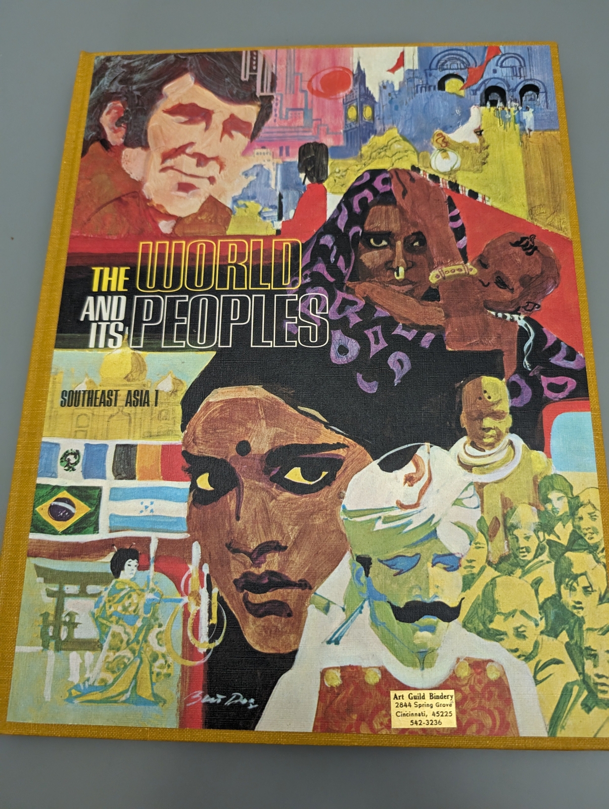 The World And Its Peoples: SOUTHEAST ASIA 1 (1969) HARDCOVER Rare SEE PICS