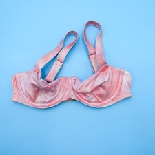 Victorias Secret 34C Pink Tie Dye Underwired Push Up Wide Strap Bikini Top New