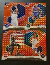 2020-21 Mosaic Basketball RED PRIZMS with Rookies You Pick the Card