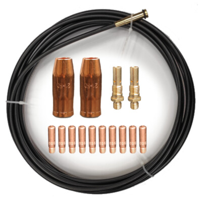 Contact Tips Nozzle Diffuser Liner fits Lincoln SP-175 Plus SP