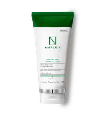 AMPLE:N Purifying Shot Cream Cleanser 150ml 1Pc / 2Pcs - FREE SHIPPING