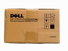 Genuine Dell 3110cn 3115cn Standard Capacity Magenta Toner Cartridge NEW