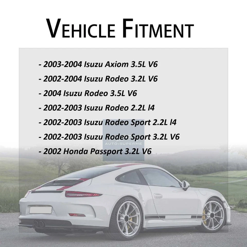 Kit de manguera de freno delantera trasera Dorman 4x para Isuzu Rodeo 2002 2003 2,2 L Foto 2 de 4