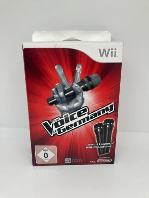 The Voice of Germany für Nintendo Wii Big Box inkl. 2x Mikrofone - Bild 1 von 2
