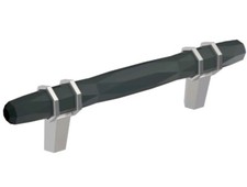 Amerock BP36648L London 3-3/4" Center to Center Bar Cabinet Pull - Black Bronze