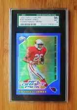 2000 Topps Chrome Refractor /150 THOMAS JONES Rookie SGC MINT