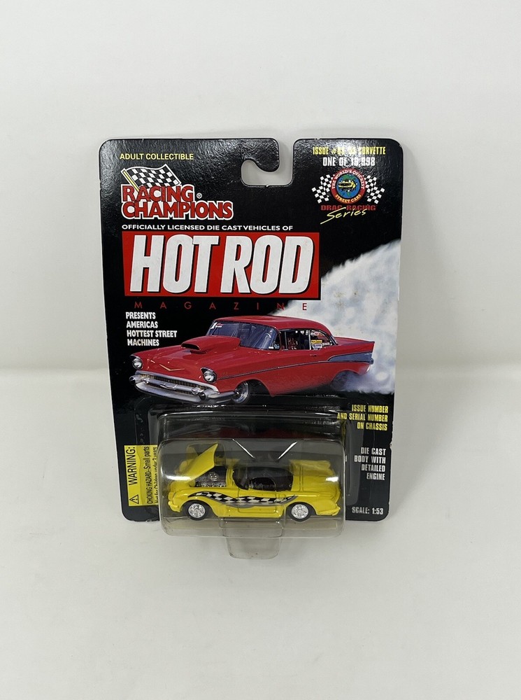 Racing Champions ‘53 1953 Chevy Corvette Hot Rod Magazine issue # 83 1 of 19,998
