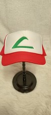 Pokemon Ash Ketchum Otto Embroidered Trainer Foam Trucker Hat Mesh Snapback 90s