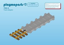 Playmobil 7562-A Track Adapter (Pack of 4)
