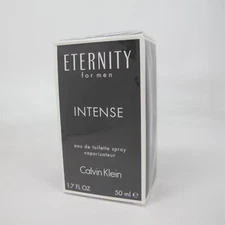 ETERNITY INTENSE by Calvin Klein 50 ml/ 1.7 oz Eau de Toilette Spray NIB