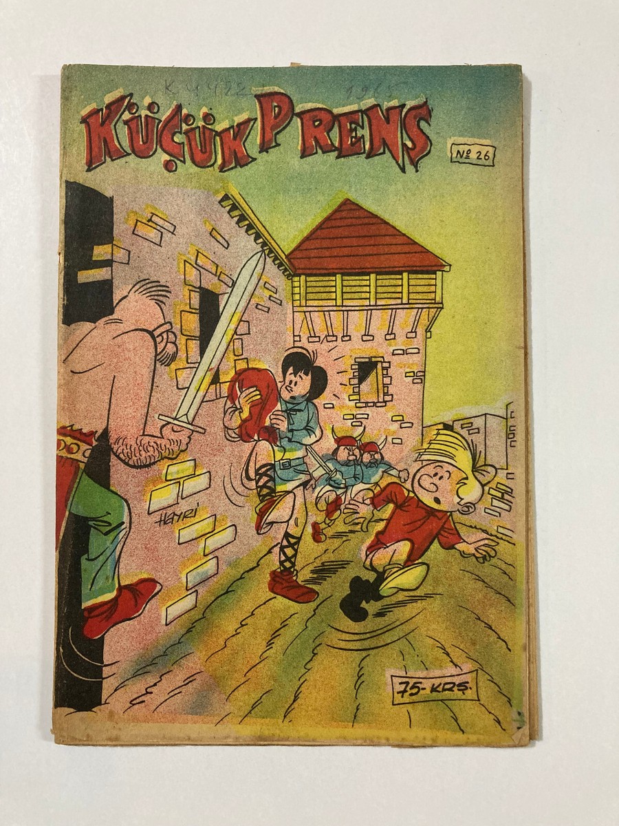 JOHAN AND PEEWIT (et Pirlouit) #26 Turkish Comic 1960s (Kucuk