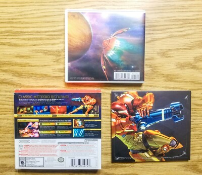 Metroid Samus Returns Special Edition 3DS CASE + EXTRAS ONLY *NO