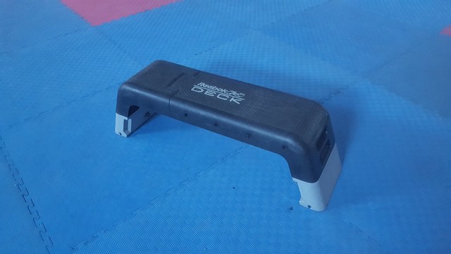 reebok 5 position step deck