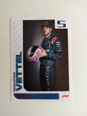 2021 TOPPS F1 OFFICIAL STICKERS VETTEL N 83 NEW NEVER ATTACHED