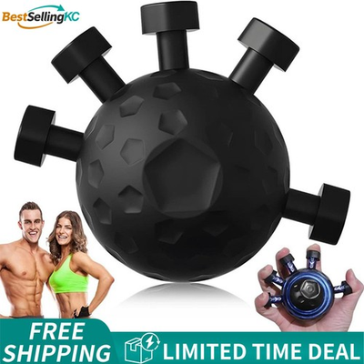 #ad Finger Grip Strengthener Hand Grip Strength Trainer Adjustable Forearm Exerciser $6.99