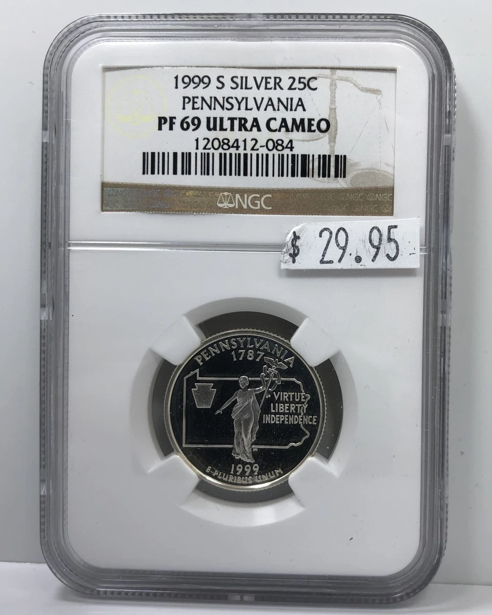 Proof Silver PR 69 NGC US State Quarters 1999-2008 for sale | eBay