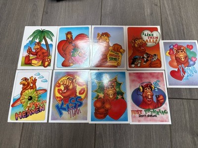 9x ALF Postkarten Set 1988 Original Alien Productions Vintage 