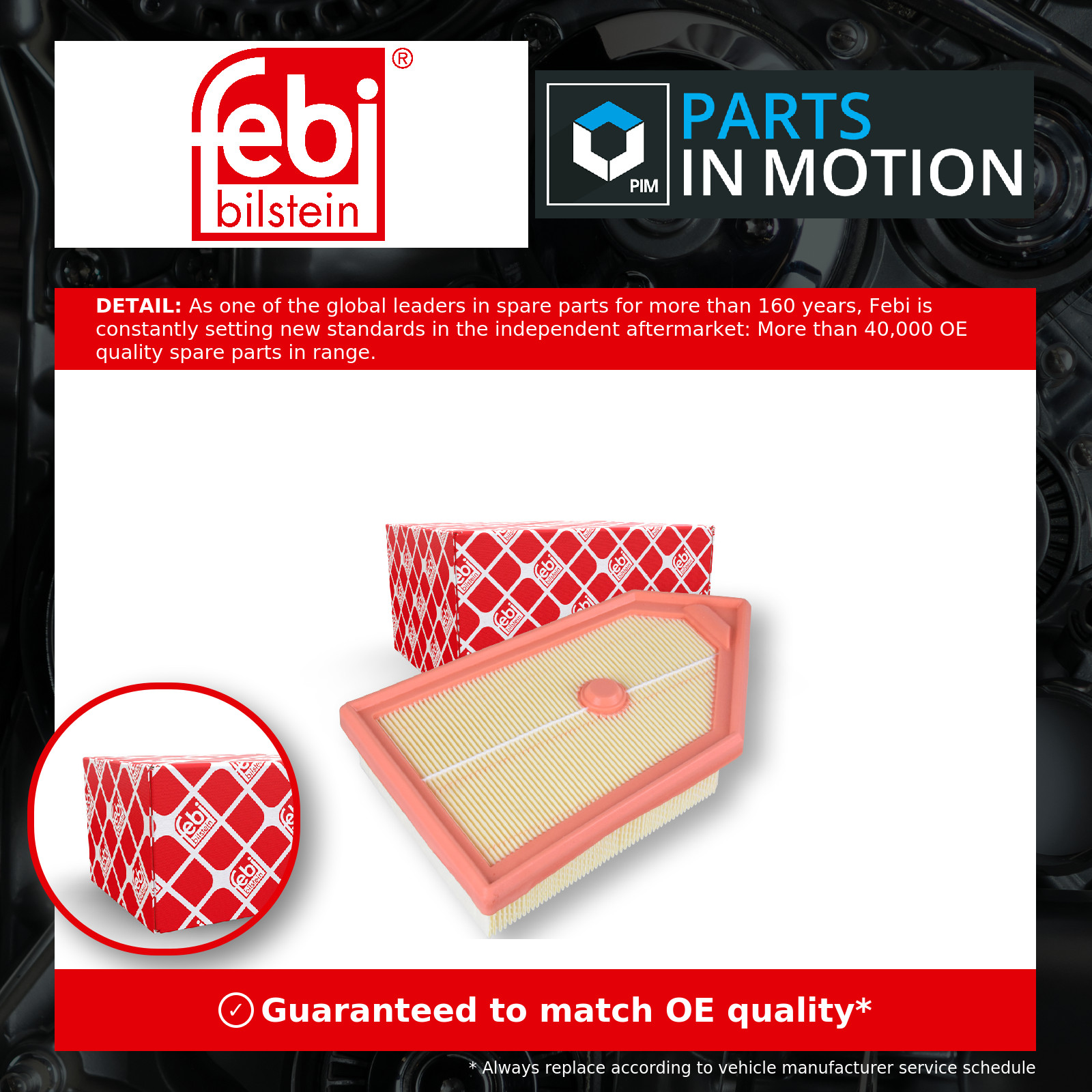 AIR FILTER 176868 FOR B7JA/B7JB/BZJA/M0JA/B7JC/B7JG 1.0L 3cyl - Image 26