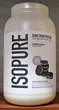 Isopure Cookies & Cream Zero Carb Protein Pow...