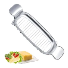 Stainless Steel Butter Slicer Cheese Block Cutter for Fruits Butter Cheese Block