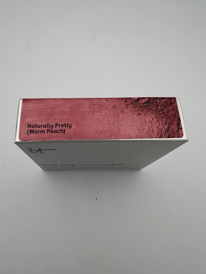 IT Cosmetics Bye Bye Pores Blush Naturally Pretty (Warm Peach) 0.192 oz.NEW - Image 2 of 4