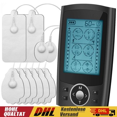 Digital TENS EMS Gerät Reizstromgerät mit Massagearten Rücken Schulter Bein NEU