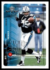 1999 Upper Deck MVP Wesley Walls Carolina Panthers #30