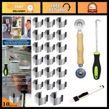 20-Piece Screen Door Repair Kit - Installer Clips, Rolling Tool  Hook Set