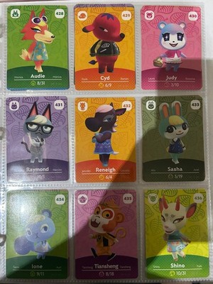 Animal Crossing Amiibo Cards 123 Lot Series 1-3 & 5 Including Japanese Cards