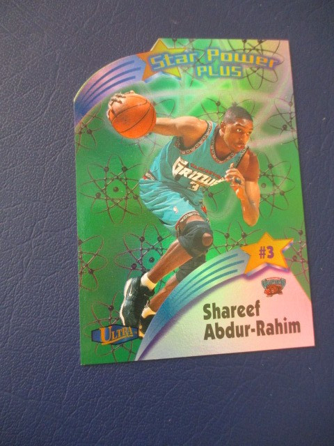 1997-98 Fleer Ultra Star Power Die-Cut Plus Shareef Abdur-Rahim #9SPP