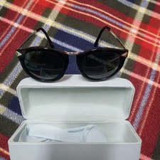Karen Walker Black Sunglasses with Case Official