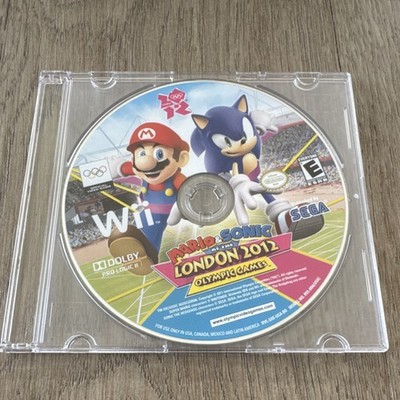 Mario & Sonic London 2012 Olympic Games SEGA Nintendo Wii Sports NTSC-U/C E 2012