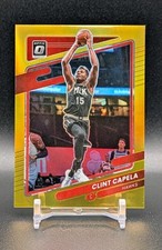 2021-22 Donruss Optic #62 Clint Capela /10 Gold Prizm Hawks