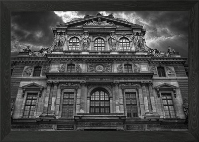 Antike Architektur gerahmtes Wandbild Poster Leinwanddruck Bild