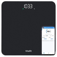 Vitafit Smart Digital Bathroom Scale for Body Weight, High Precision Assured ...