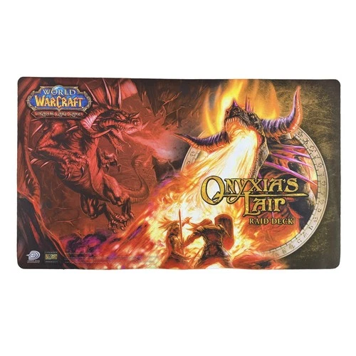 World of Warcraft TCG ONYXIA’s LAIR PLAYMAT Very Rare WOW TCG PLAYMAT