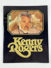 Vintage 1984 Kenny Rogers Concert Program Scrapbook + 2 Ticket Stubs Austin TX