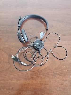 pre-owned Jabra Evolve 20 Corded Headset Stereo MS HSC016 Black FREE S/H