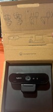 NIB: Logitech BRIO Ultra HD Webcam - Black