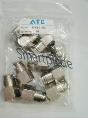 10PCS NEW APCF8-03 internal thread straight