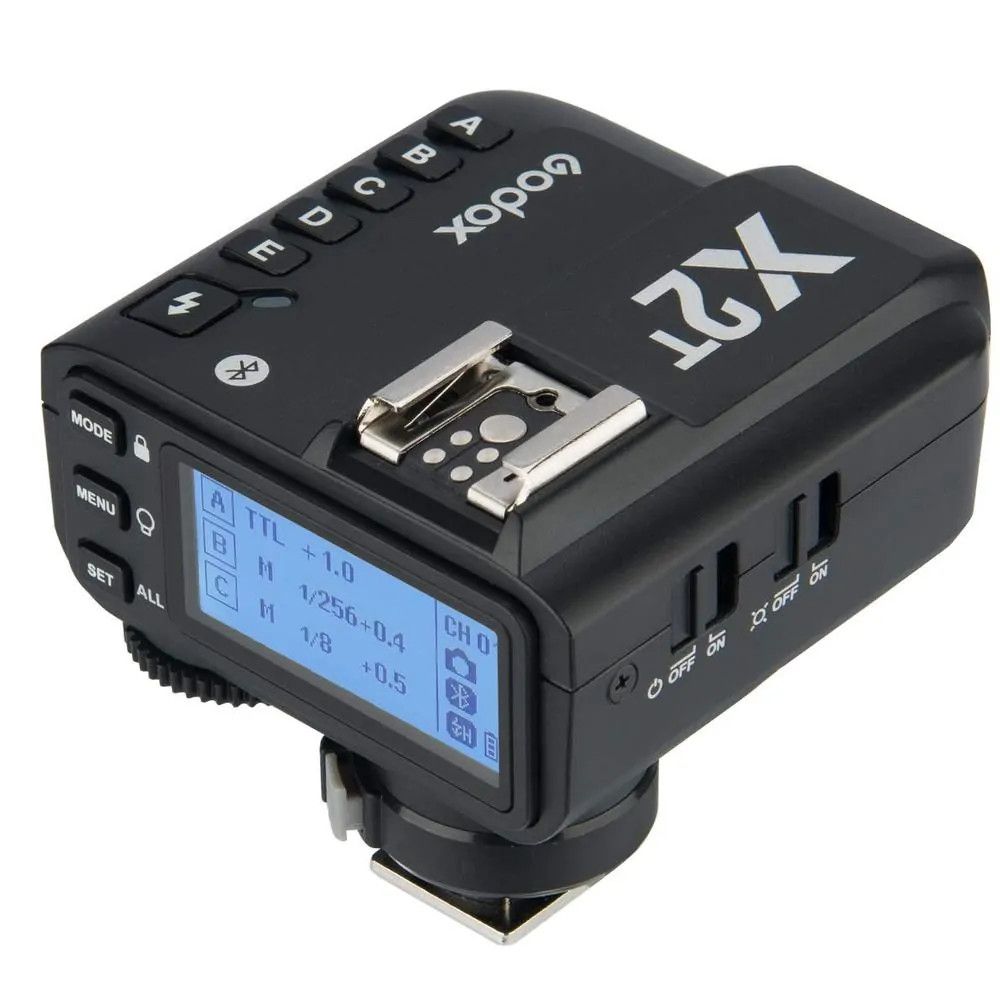 Godox Nero X2t-S (Bluetooth, Funk), Telecomando Fotocamera, - Immagine 2