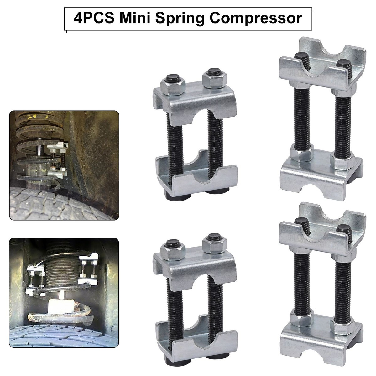トップス liten Airy Structure 4/8 Pack Set 2-Way Adjustable Lift Or Lower Spring Spacer Coil
