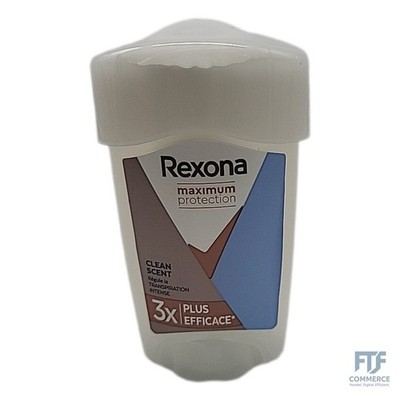 Rexona Maximum Protection Anti-Transpirant Deo Creme Clean Scent mit 48 Stunden 