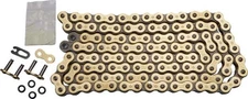 JT 520 X1R Heavy-Duty X-Ring Chain 116 Links Gold