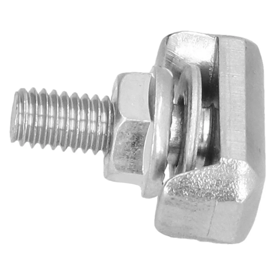 Screws 19116852 Stainless Steel Battery Terminal ReplacementSilver Portable 2Pcs - Image 4 of 4